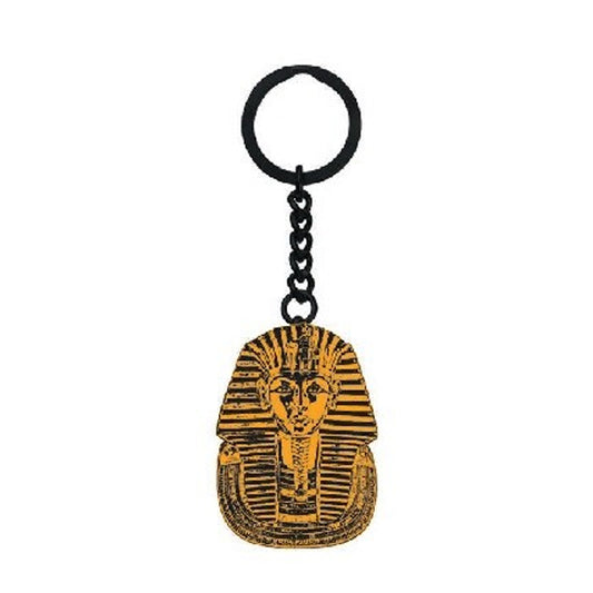 King Tut Metal Keychain