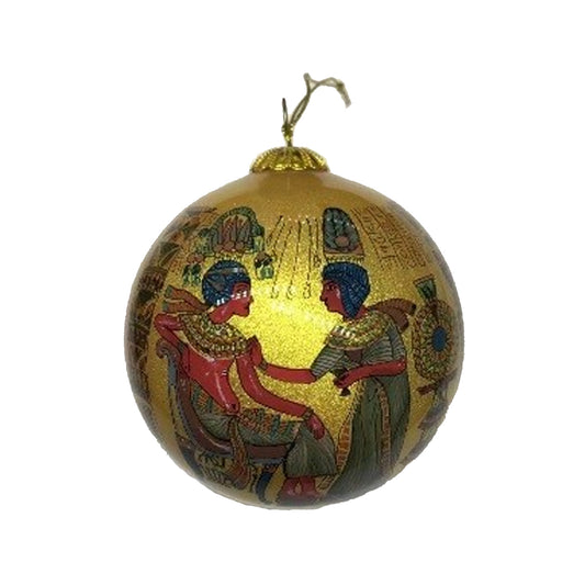 Tut Mural Globe Ornament