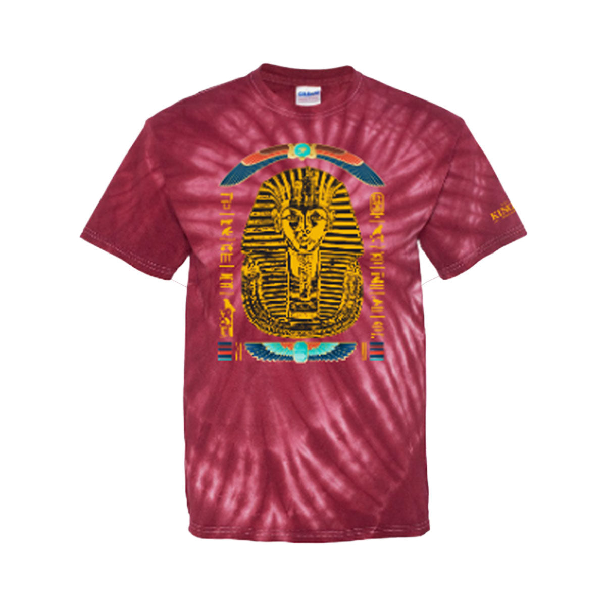 Death Mask Cyclone Pinwheel Vat-Dyed T-Shirt