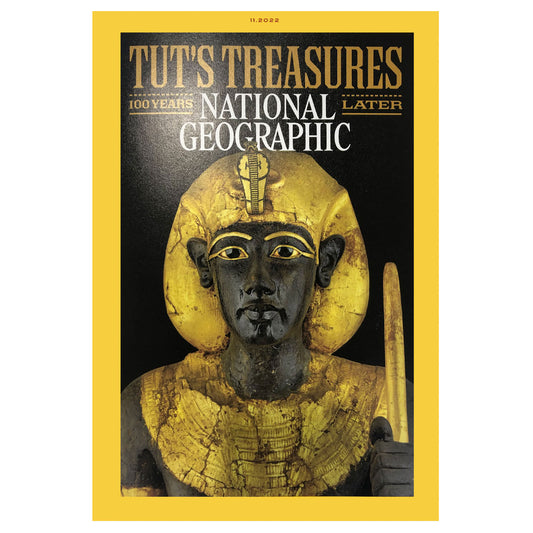 Nat Geo Magazine Tut's Treasures - November